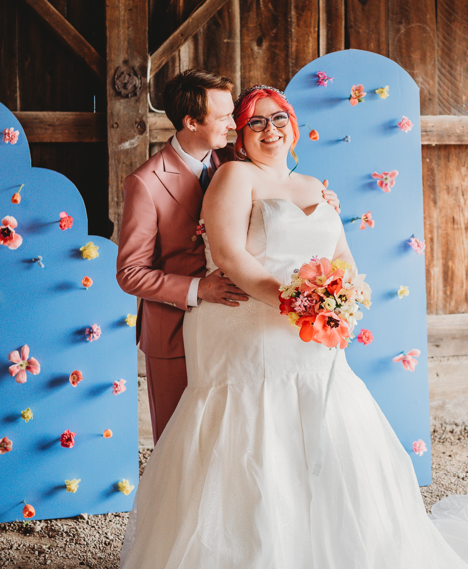 Styled wedding shoot in Pembroke